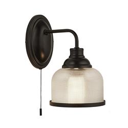 Highworth Black Single Wall Light 2671-1BK