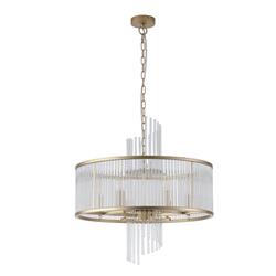 Lara Gold Metal And Glass Ceiling Pendant 11600-6GO