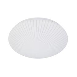 Malta 30mm LED White Flush Ceiling Fitting 23381-30WH