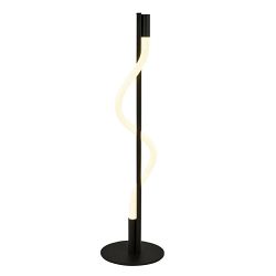 Serpent LED Snaked Strip Matt Black & Opal Table lamp 57212BK