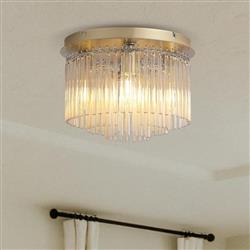 Swizzle Five Light Flush Ceiling Lights
