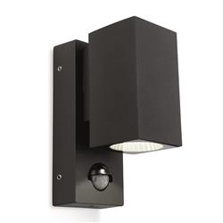 Dino Single LED IP44 PIR Wall Light 7676GP