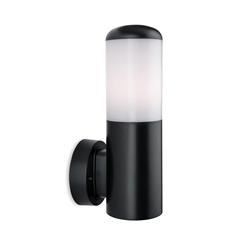 Luna Black & White Resin Outdoor Wall Light 2813BK