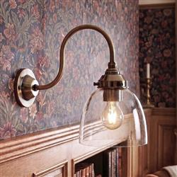 Victoria Swan Neck Period Wall light 5935AB