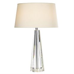 Cyprus Polished Chrome/Crystal Table Lamp CYP4208