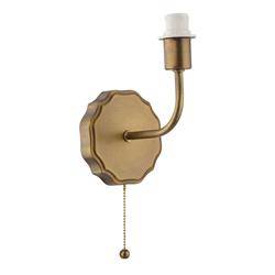 Dijon Antique Bronze Single Pull Cord Wall Light DIJ0763