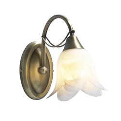 Doublet Wall Light Antique Brass Finish DOU0775