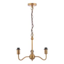 Elara Antique Bronze 3 Light Multi-Arm Ceiling Fitting ELA0363