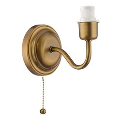 Elara Antique Bronze Single Pull Cord Wall Light ELA0763
