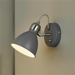Frederick Switched Single Arm Wall Lights