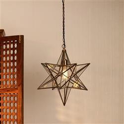 Ilario Large Pendant Antique Brass Pendant ILA8675