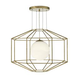 Izmir Gold Leaf Pendant Light IZM0135