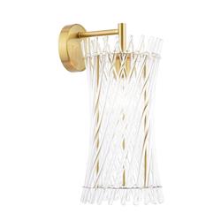 Loire Warm Brass Wall Light LOI0735