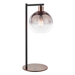 Lycia Metal Made Ombre Glass Table Lamp 