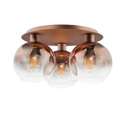 Lycia Three Light Flush Fittings