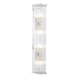 Tobiah Tall IP44 Rated 4 Light Bathroom Wall Light 
