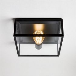 Bronte Ceiling Flush Light Black Finish 1353001