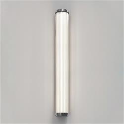 Versailles IP44 Large 600 Clear Glass Rods LED Bathroom Wall Light 