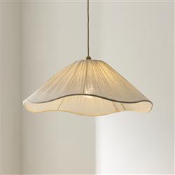 Isabella Brushed Aged Brass Ceiling Pendant 120005