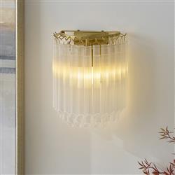 Montpellier Brushed Aged Brass Wall-Mounted Light 119132