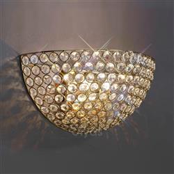 Ava Crystal Double Wall Light