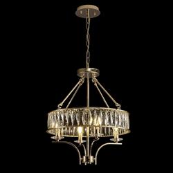 Vivienne 4 Light Crystal Pendant Ceiling Fitting