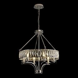 Vivienne 6 Arm Crystal Pendant Ceiling Fitting