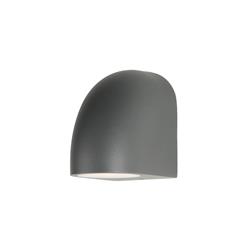 Baldy IP65 Single Curved Outdoor Wall Mounted Fitting 