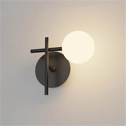Cellar Black Single Wall Light M7636