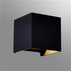 Davos IP54 Square Die Cast Aluminium Made LED Dimmable Wall Light 