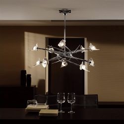 Flavia Ten Light Ceiling Pendant Fitting