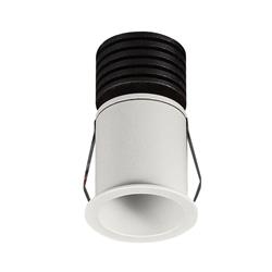 Guincho IP54 3 Watt LED 3000K Sand Textured Recessed Downlight 