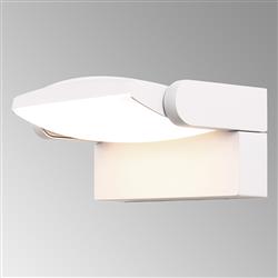 Hood LED 12 watt IP65 Outdoor Adjustable Head Wall Light