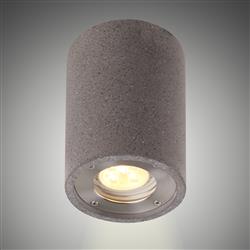 Levi Round Concrete IP65 Ceiling Lights