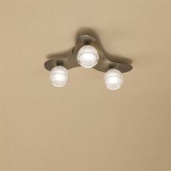 Loop 3 Light Flush Fitting