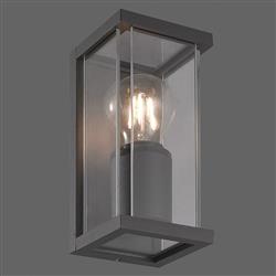 Meribel Single Rectangular IP54 Wall Light M6494