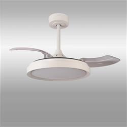 Mistral LED Mini CCT Summer And Winter Fan Light 