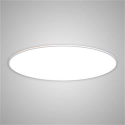 Slim White Large LED Flush Fitting