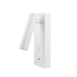 Tarifa LED Matt Finished Cylinder Switched USB-C Reading Light 