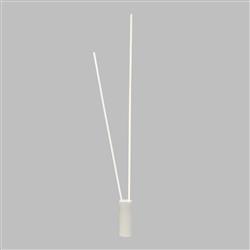 Vertical LED 2 Light Floor Lamp