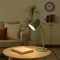 Carlo Matt Finished Small Adjustable Head Table Lamp 