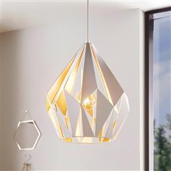 Carlton 1 Vintage Cut-Out Ceiling Pendant Light