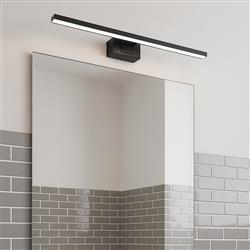 Conetilla Large LED Aluminium Made White Diffuser Bathroom Mirror Wall Light 