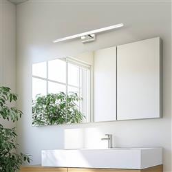 Conetilla Large LED Aluminium Made White Diffuser Bathroom Mirror Wall Light 