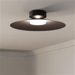 Conomavilla-Z LED Black Steel RGB And Tunable White Semi Flush 902182