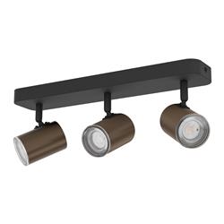 Consuma 1 IP44 Adjustable Bathroom Triple Ceiling Spotlight