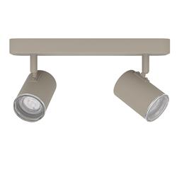 Consuma 1 IP44  Rotating Bathroom Double Ceiling Spotlight 