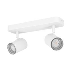 Consuma 1 IP44  Rotating Bathroom Double Ceiling Spotlight 