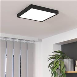 Fueva 6 Large Square IP44 Frosted CCT Bathroom Fitting