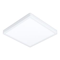 Fueva 6-Z Large Square LED IP44 CCT And RGB Flush Bathroom Light 